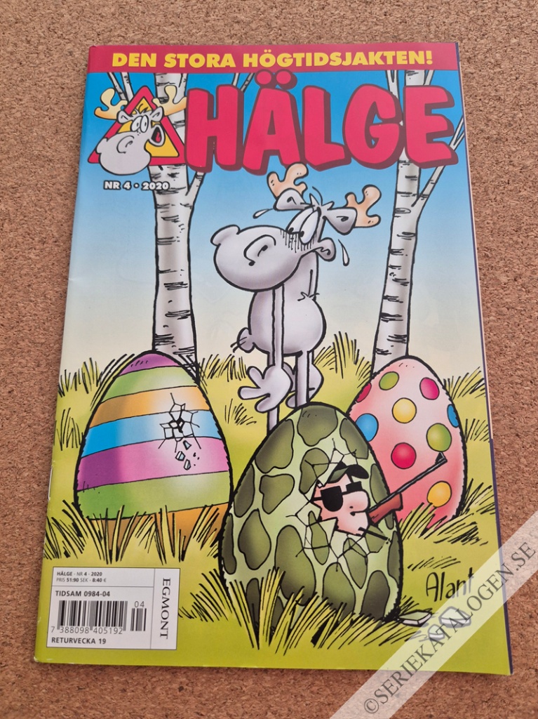 Framsida på Hälge #4 (2020)