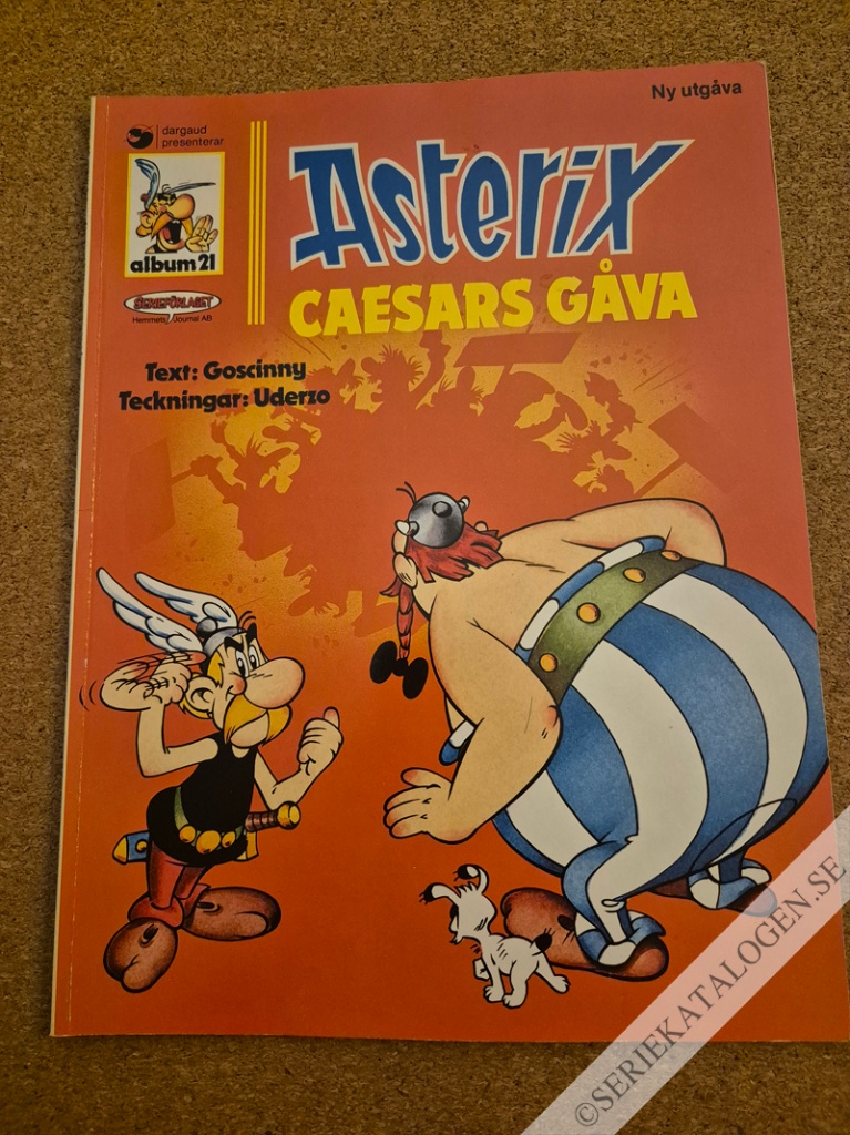 Framsida på Caesars gåva (1987)