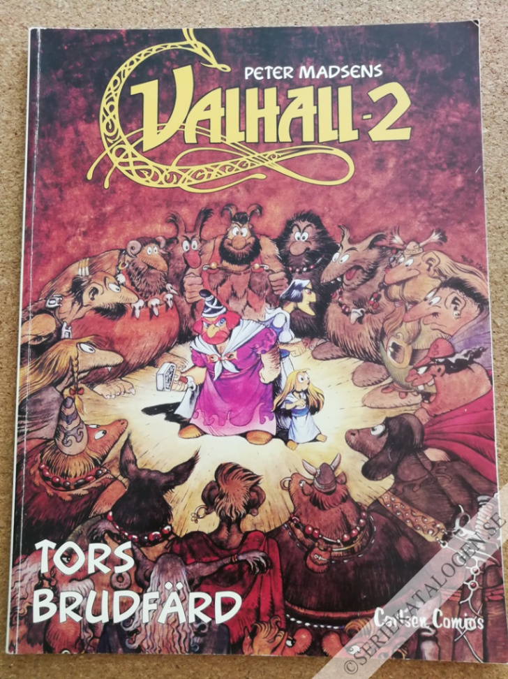 Framsida på Valhall Tors brudfärd (1988)