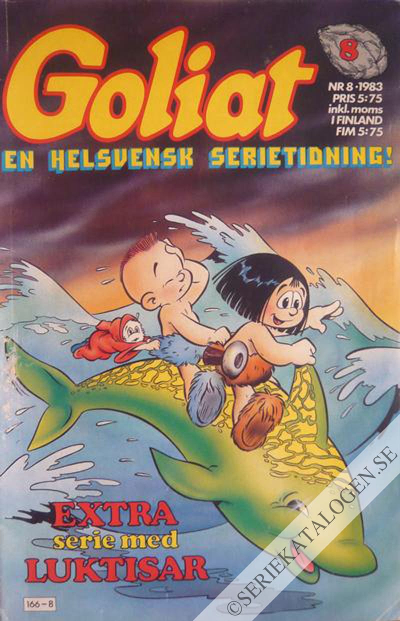 Framsida på Goliat #8 (1983)