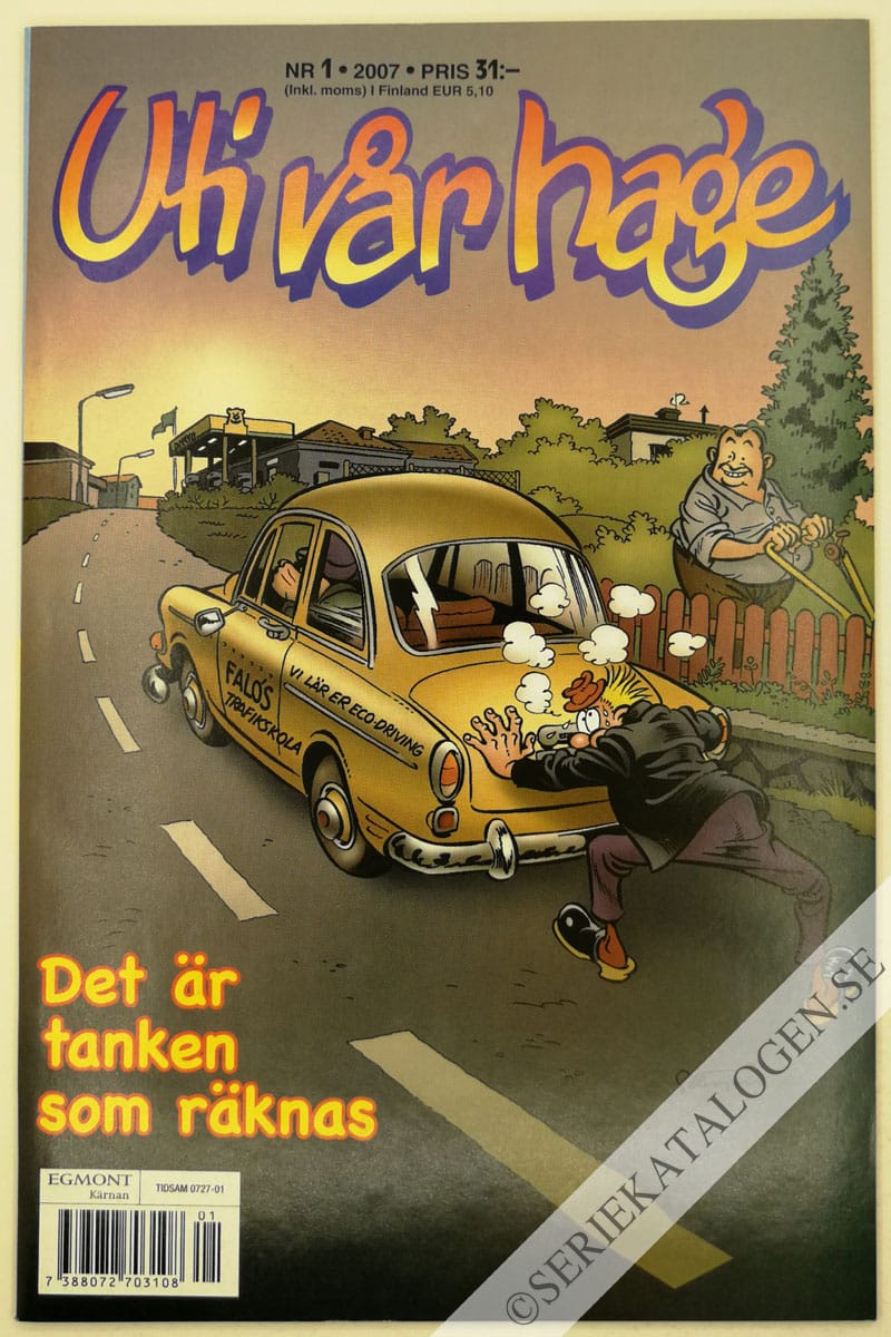 Framsida på Uti vår hage Det är tanken som räknas (2007)