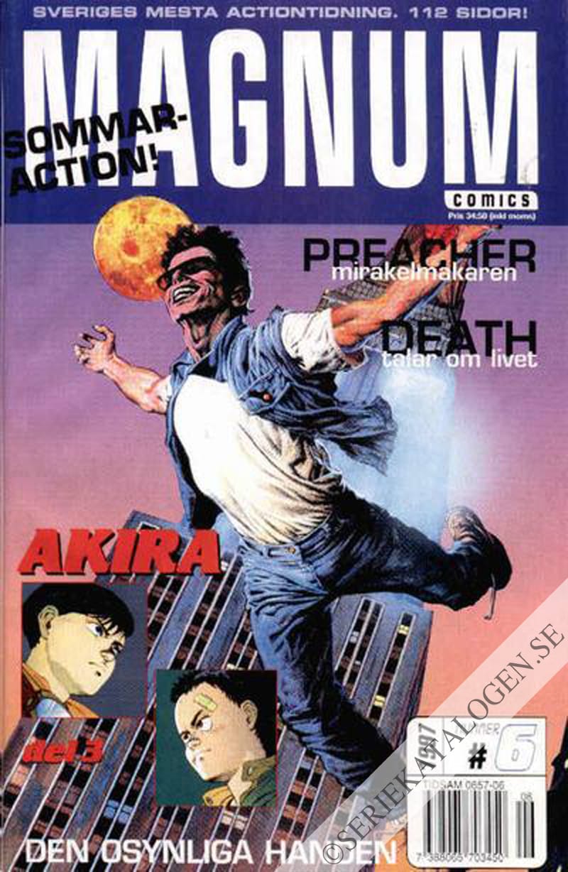 Framsida på Magnum comics #6 (1997)