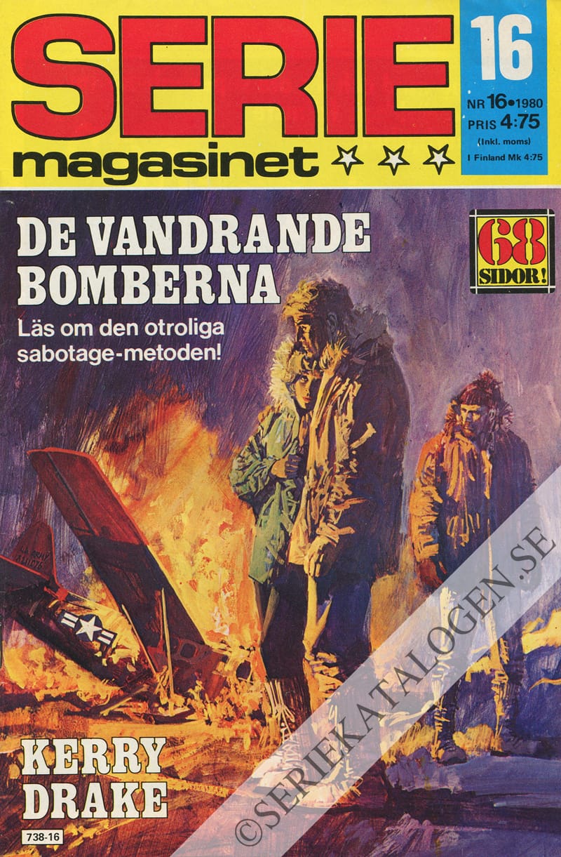 Framsida på Seriemagasinet #16 (1980)