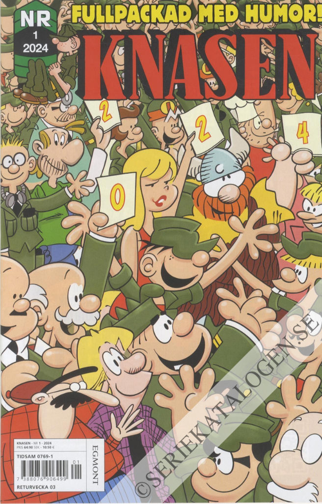 Framsida på Knasen #1 (2024)
