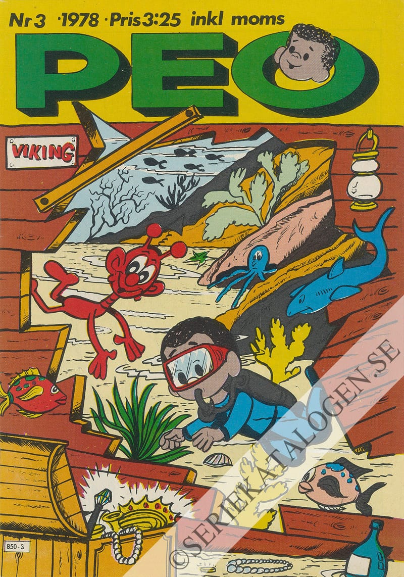 Framsida på Peo #3 (1978)