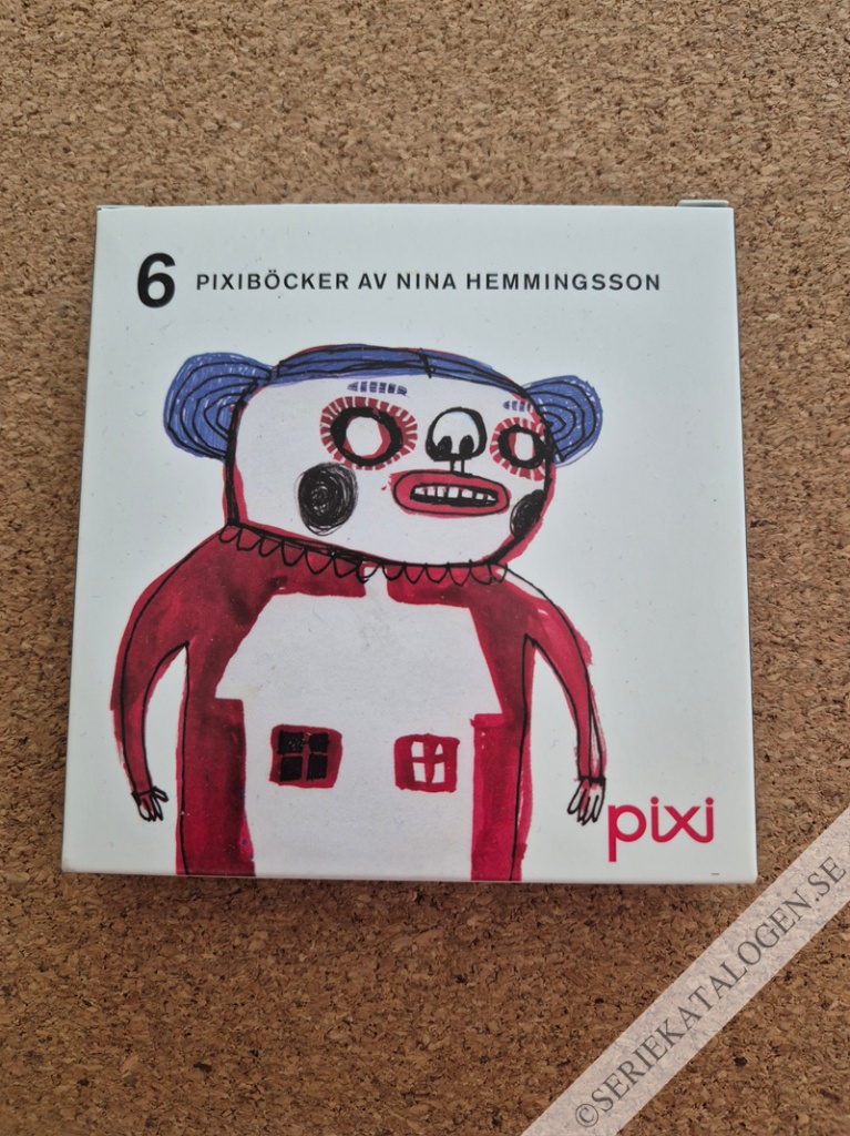 6 Pixiböcker av Nina Hemmingsson (2017)