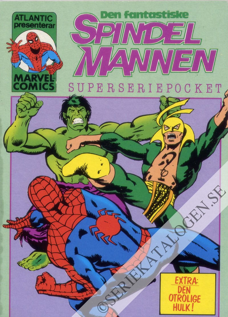 Framsida på Spindelmannen Superseriepocket #8 (1982)