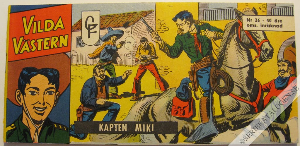 Framsida på Vilda Västern #26 (1963)