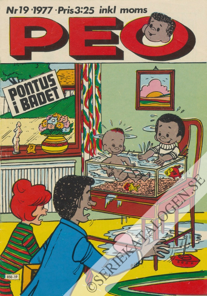 Framsida på Peo #19 (1977)