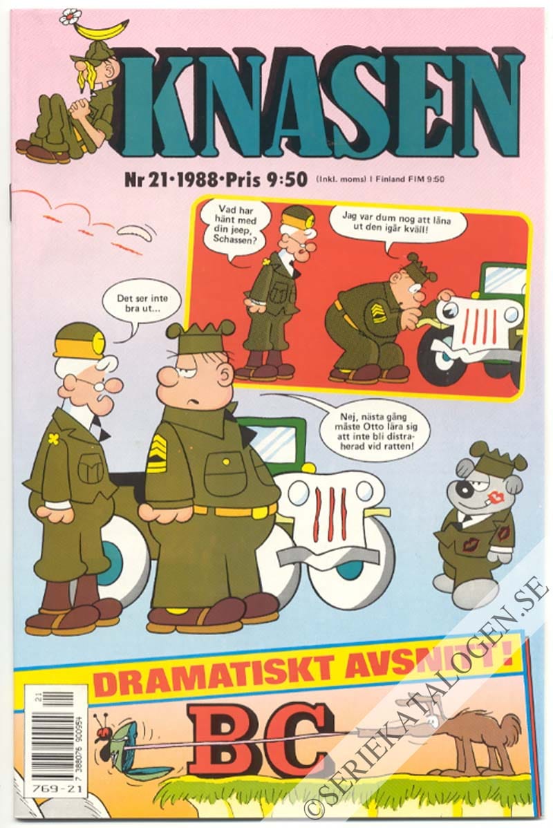 Framsida på Knasen #21 (1988)