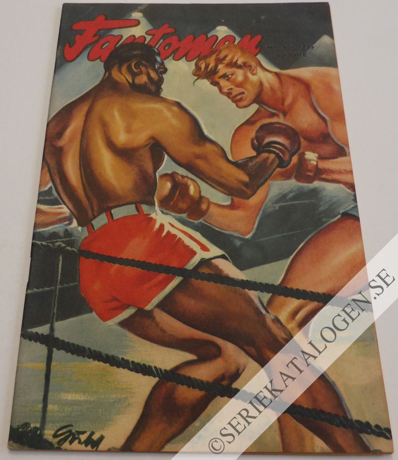 Framsida på Fantomen #4 (1955)