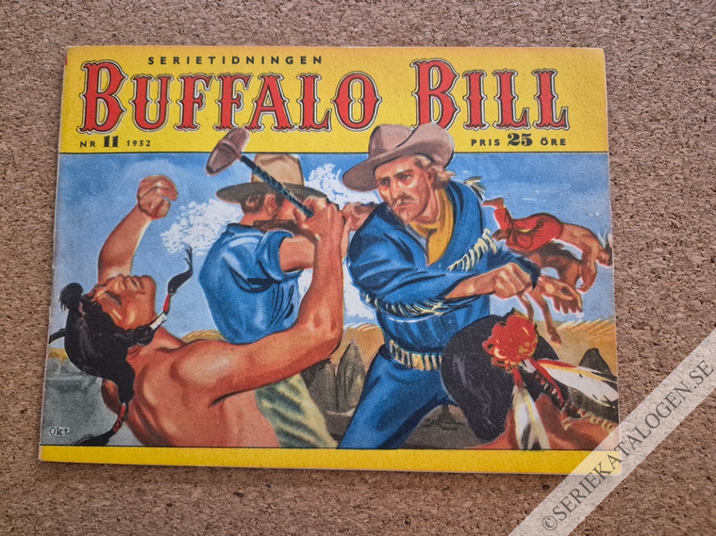 Framsida på Buffalo Bill #11 (1952)