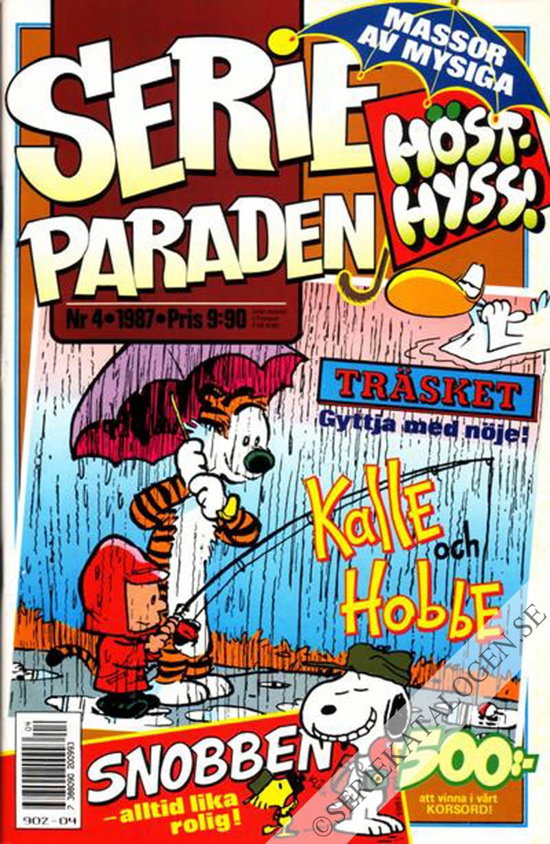 Framsida på Serie-paraden #4 (1987)