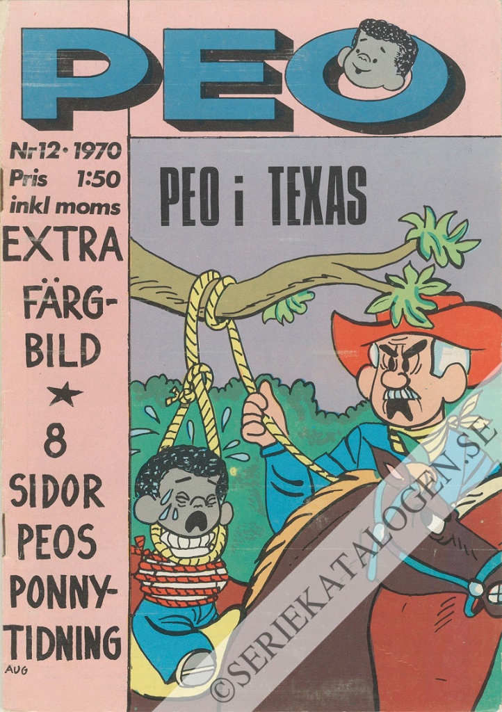 Framsida på Peo #12 (1970)