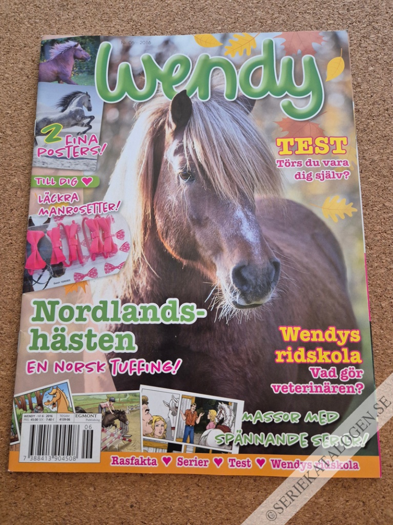 Framsida på Wendy #6 (2016)