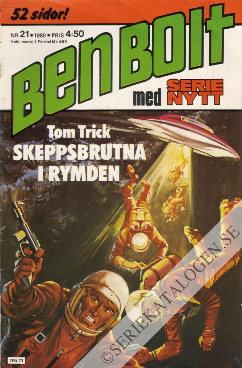 Framsida på Serie-Nytt #21 (1980)
