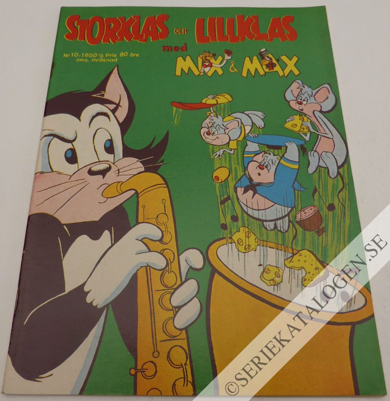 Framsida på Storklas och Lillklas #10 (1960)