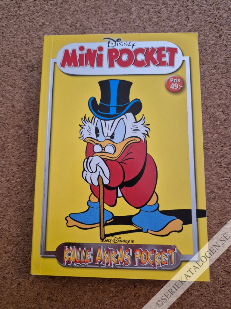 Framsida på Kalle Ankas Mini Pocket #8 (2006) (variant)