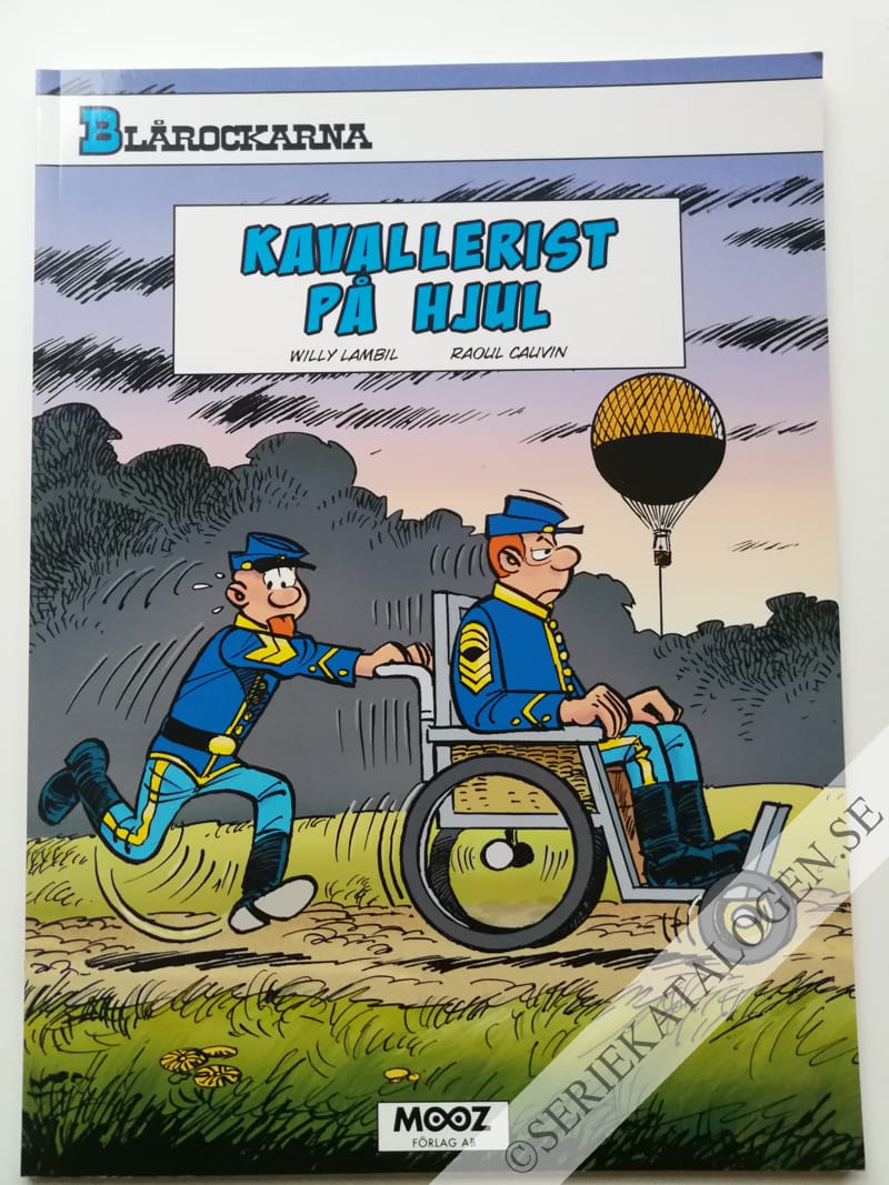 Framsida på Blårockarna Kavallerist på hjul (2017)