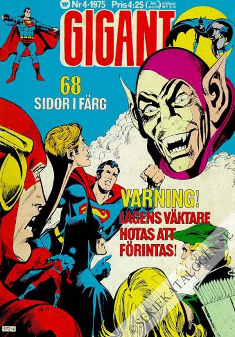 Framsida på Gigant #4 (1975)
