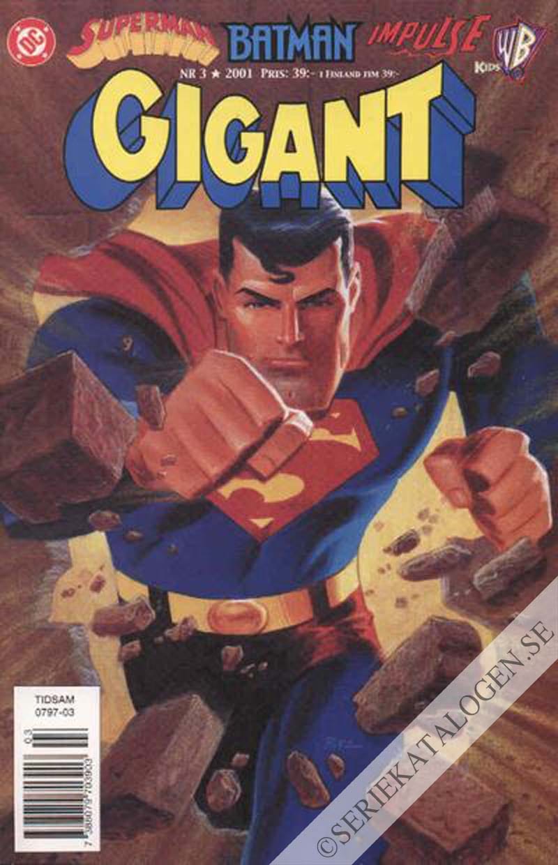 Framsida på Gigant Superman/Batman/Impulse (2001)