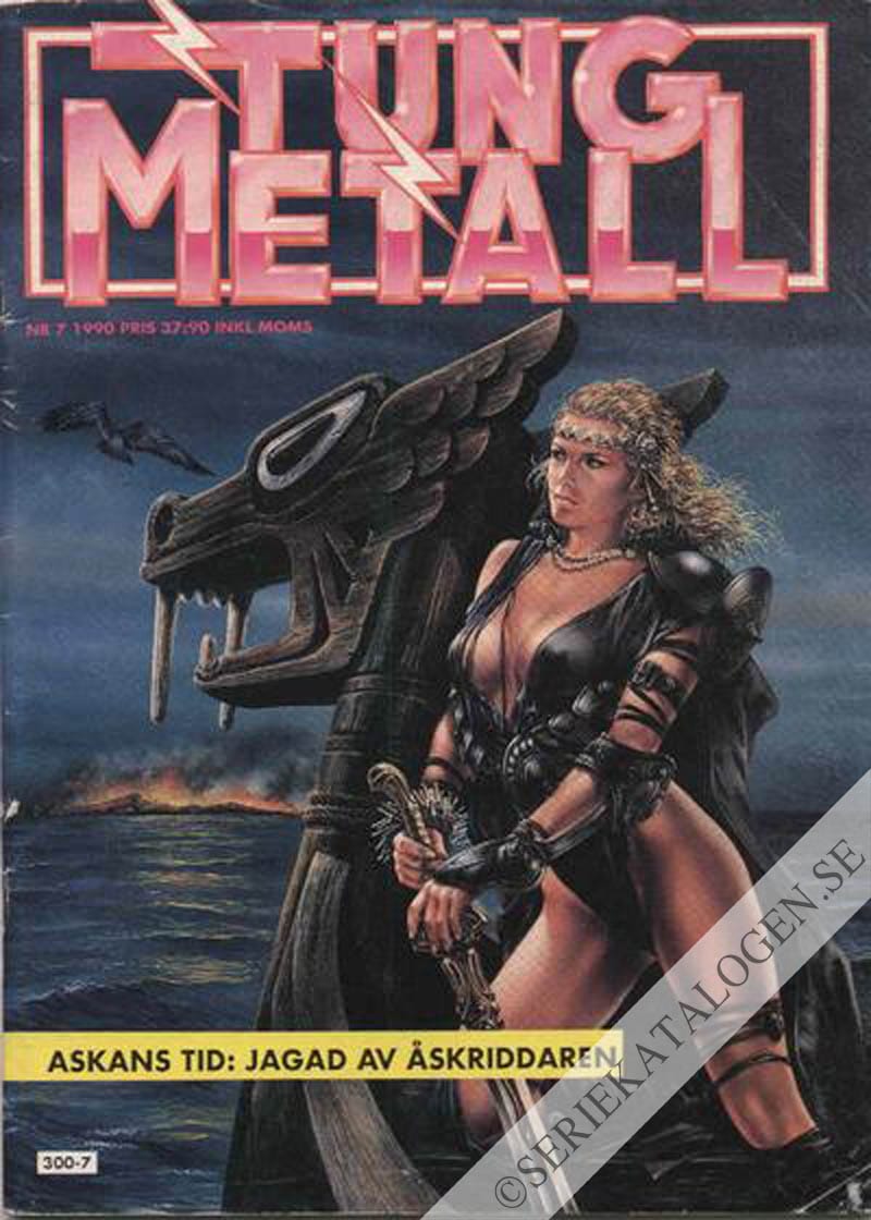Framsida på Tung metall #7 (1990)