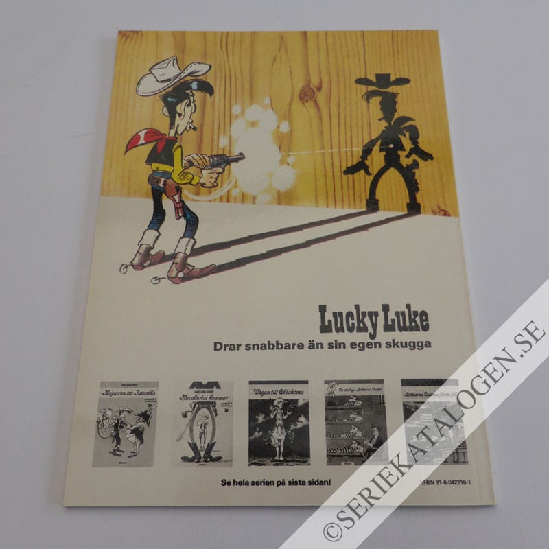 Baksida på Bröderna Daltons första fall (1978)