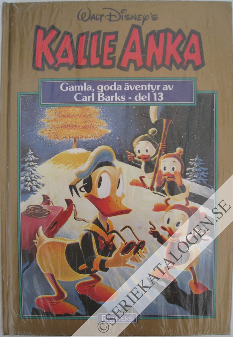Framsida på Kalle Anka - gamla, goda äventyr av Carl Barks #13 (1996)