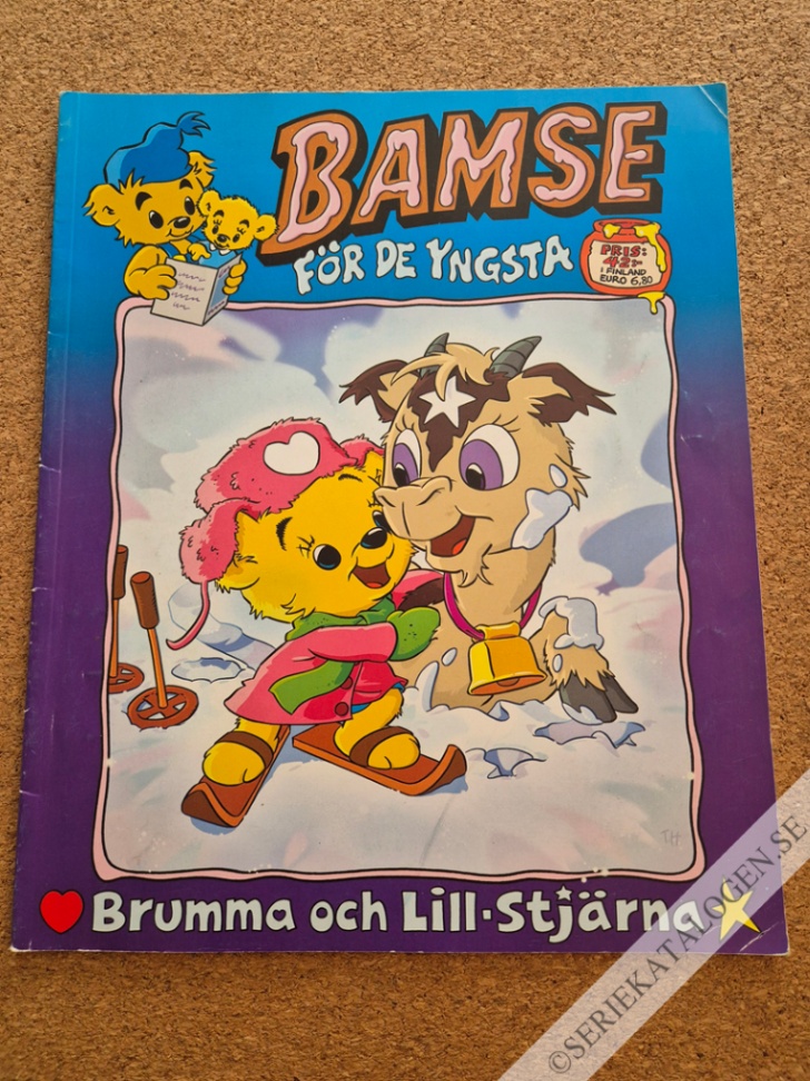 Framsida på Bamse för de yngsta #10 - Brumma och Lill-Stjärna (2022)