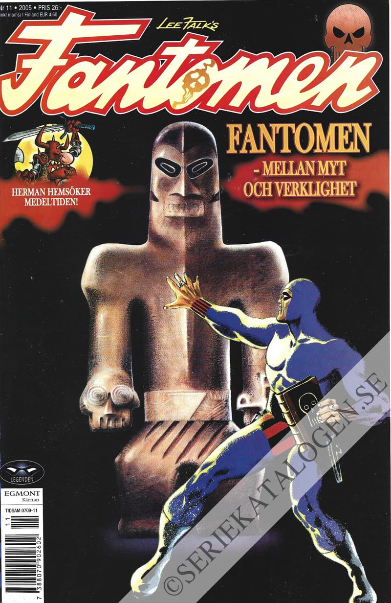 Framsida på Fantomen #11 (2005)