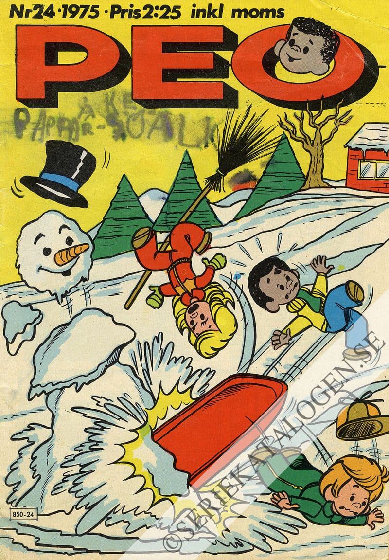Framsida på Peo #24 (1975)