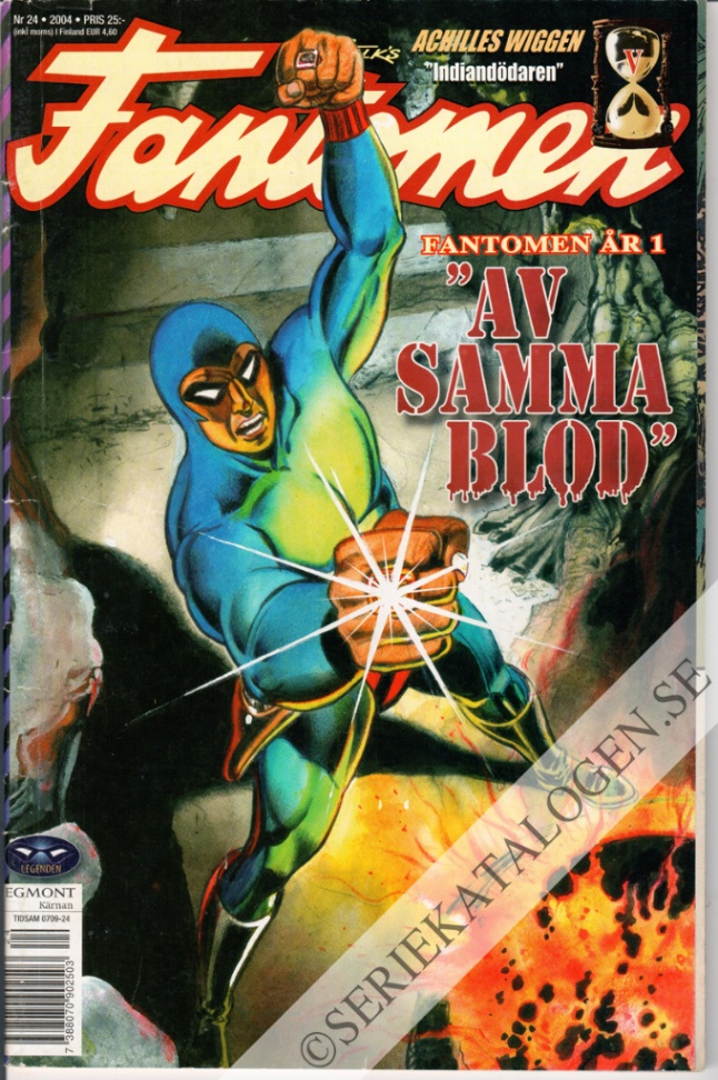 Framsida på Fantomen #24 (2004)