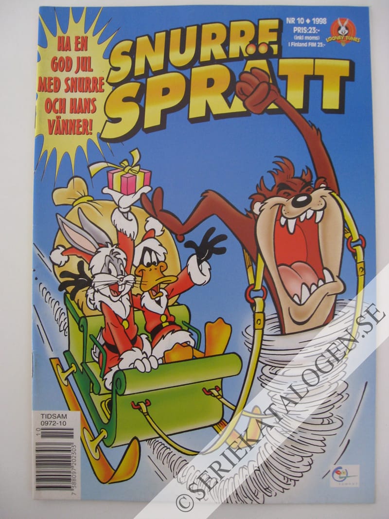 Framsida på Snurre Sprätt #10 (1998)