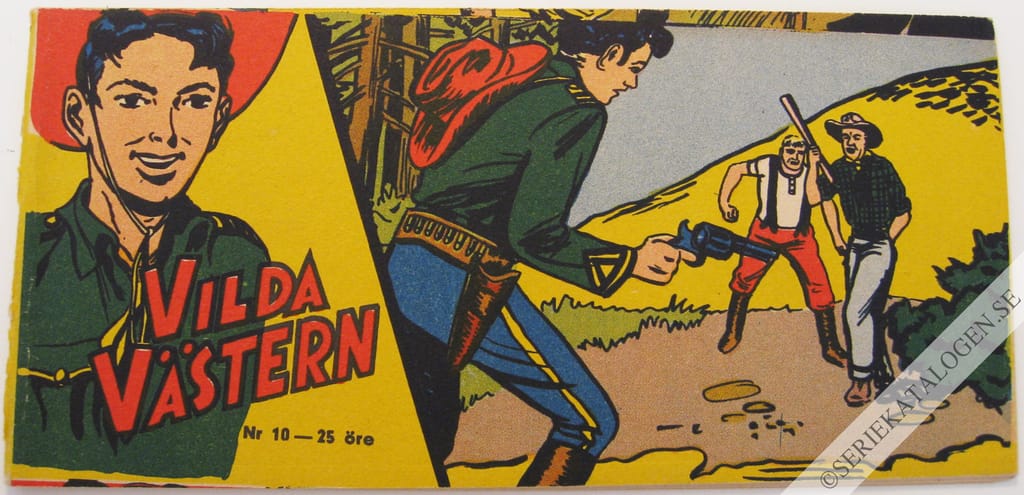 Framsida på Vilda Västern #10 (1956)