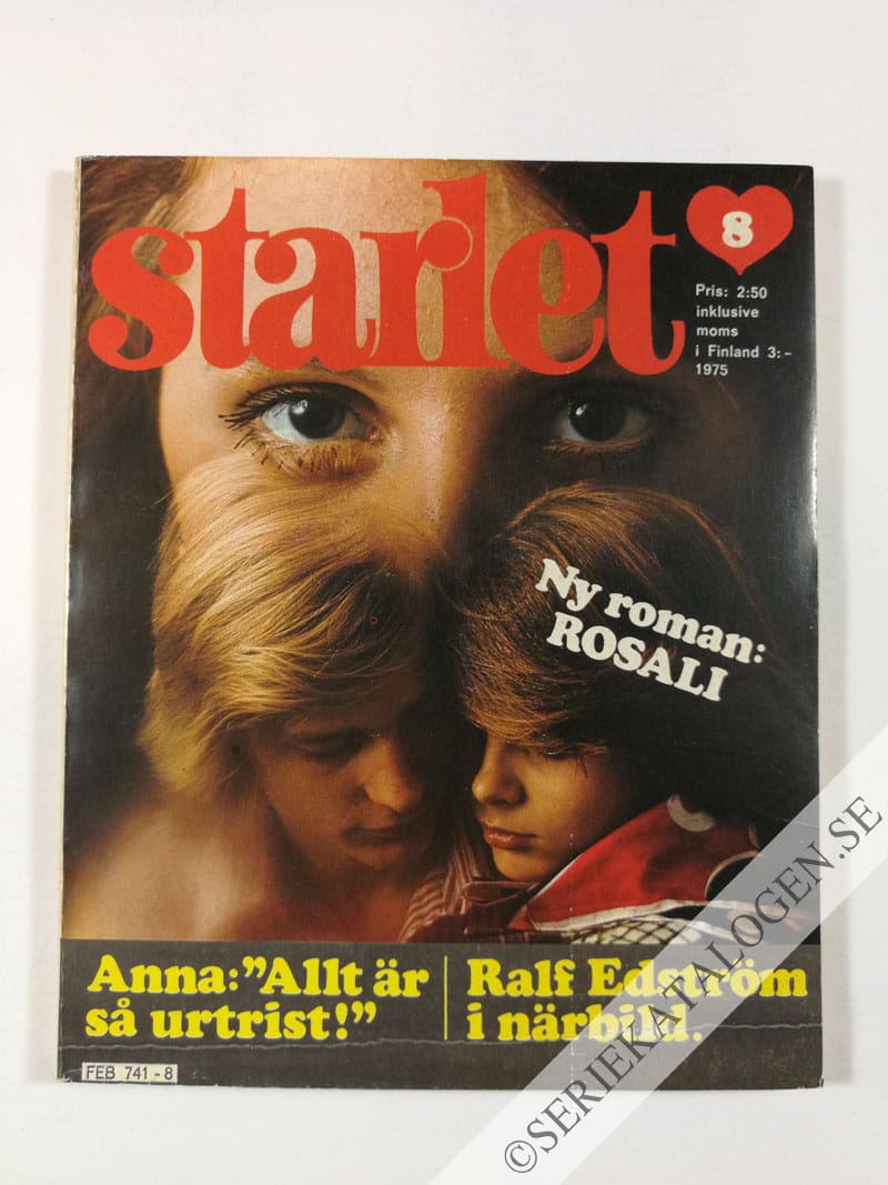 Framsida på Starlet #8 (1975)