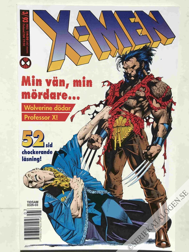 Framsida på X-Men #3 (1993)
