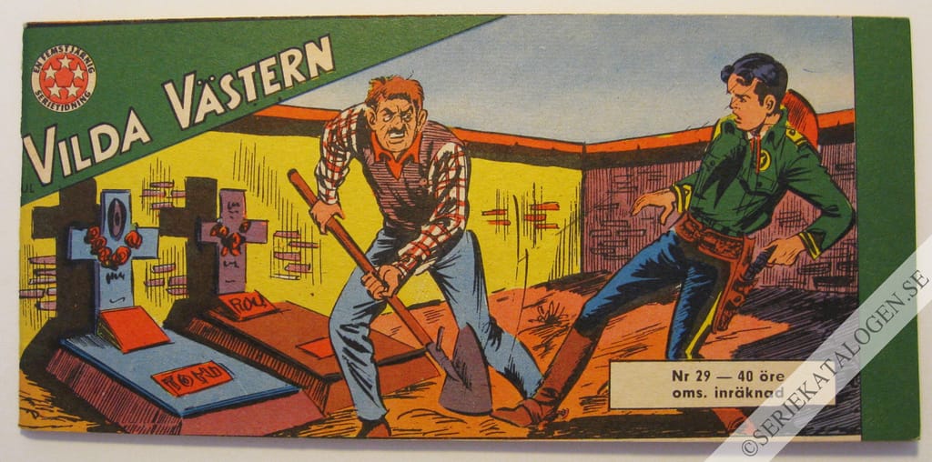Framsida på Vilda Västern #29 (1966)