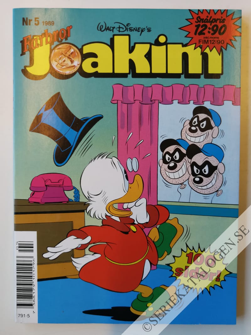 Framsida på Joakim #5 (1989)