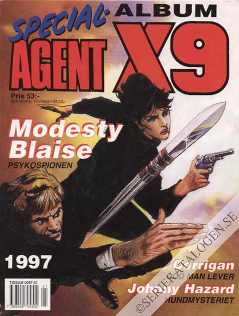 Framsida på Agent X9 specialalbum # (1997)