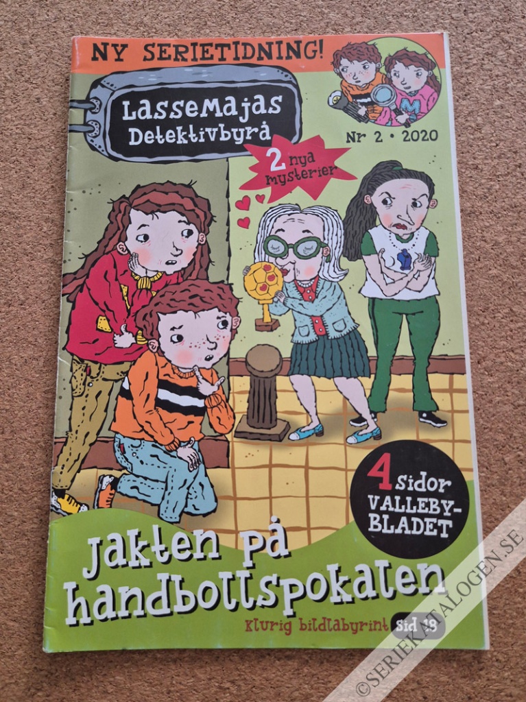 Framsida på LasseMajas detektivbyrå #2 (2020)