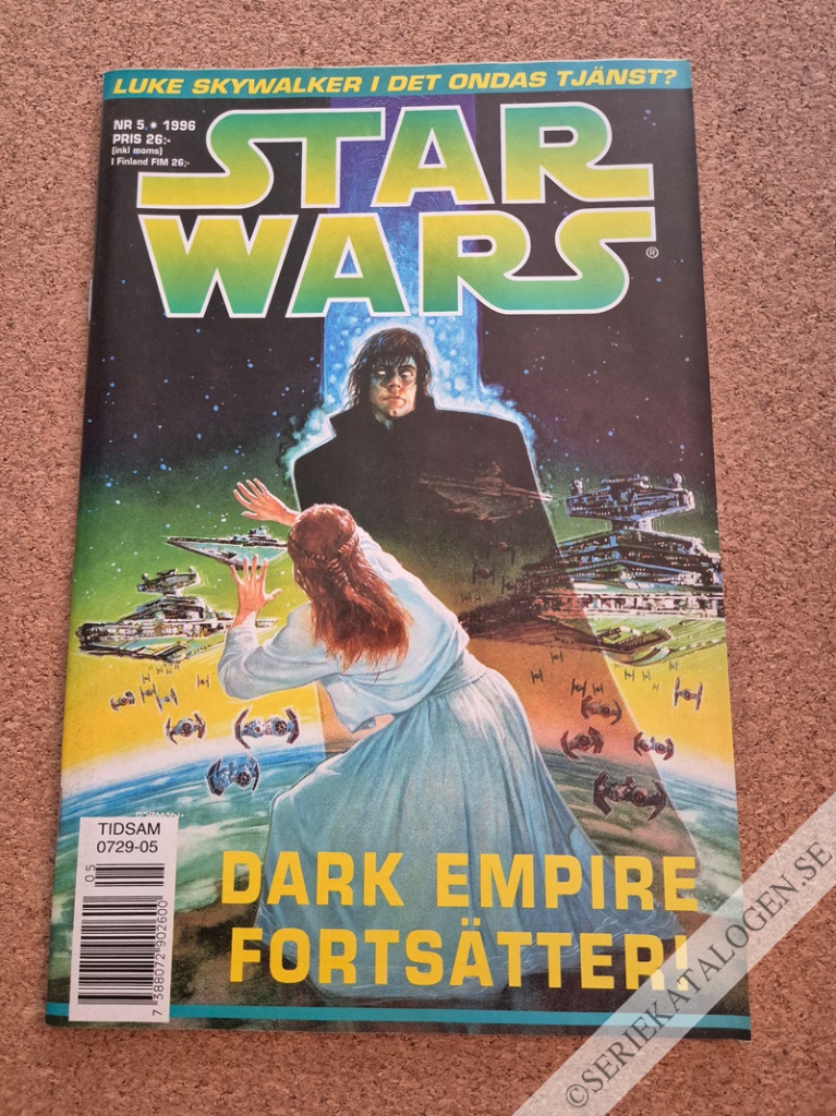 Framsida på Dark Empire fortsätter! (1996)