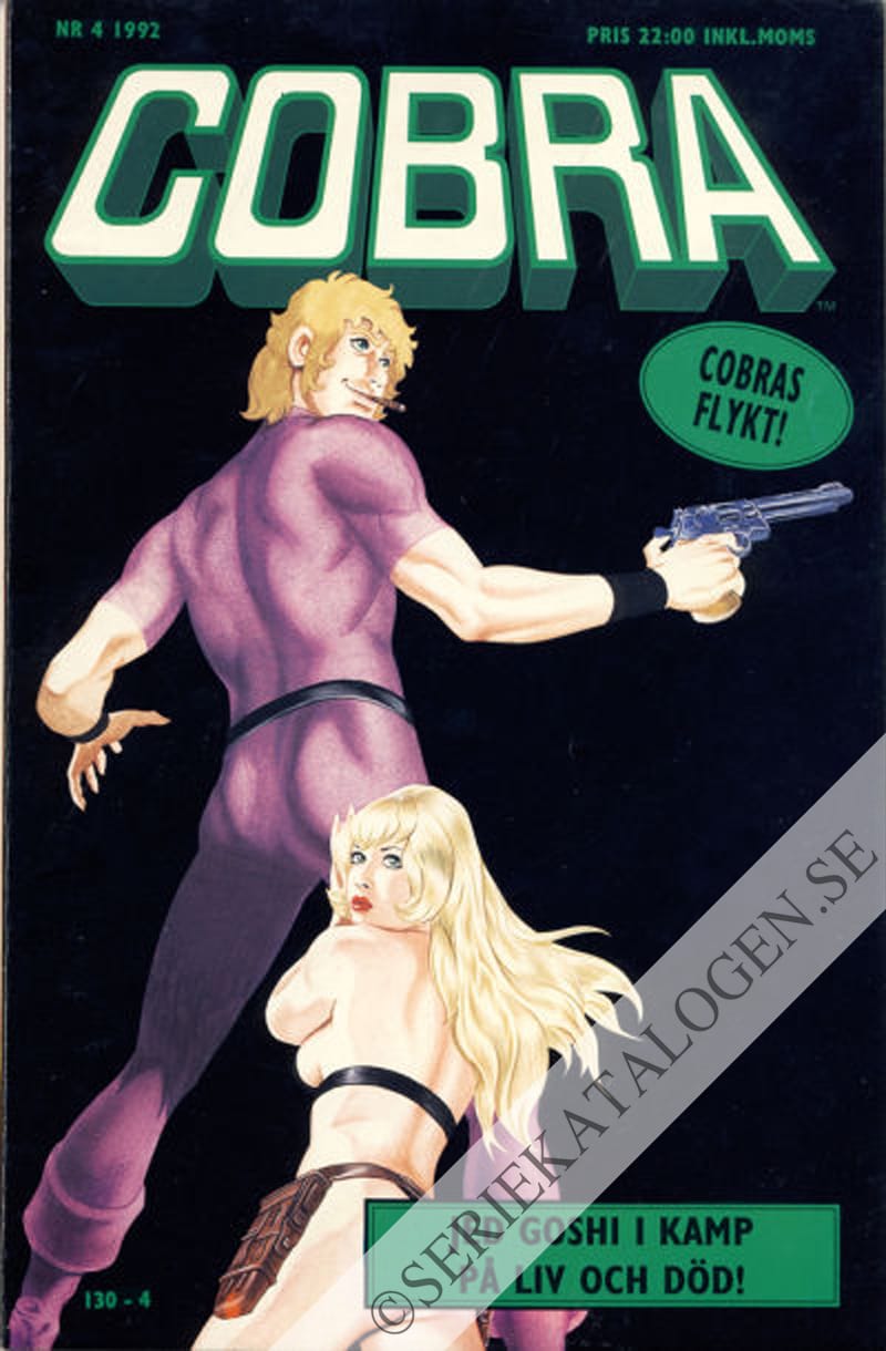 Framsida på Cobra #4 (1992)