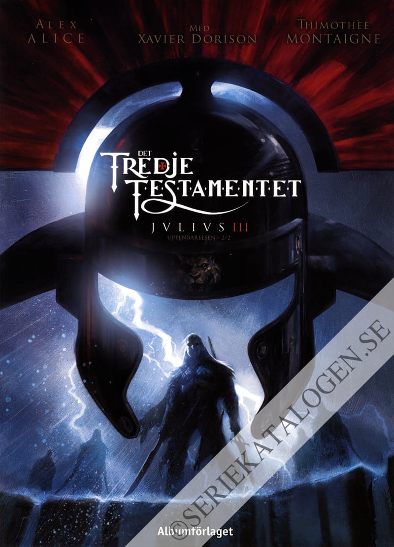 Framsida på Det tredje testamentet Julius III (2014)