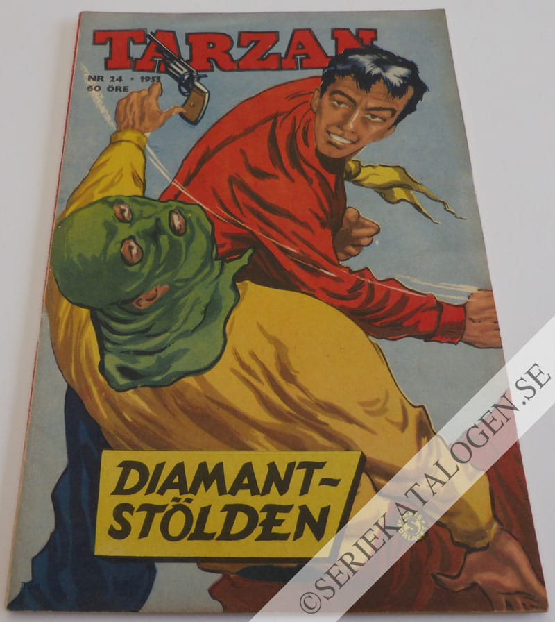 Framsida på Tarzan #24 (1953)