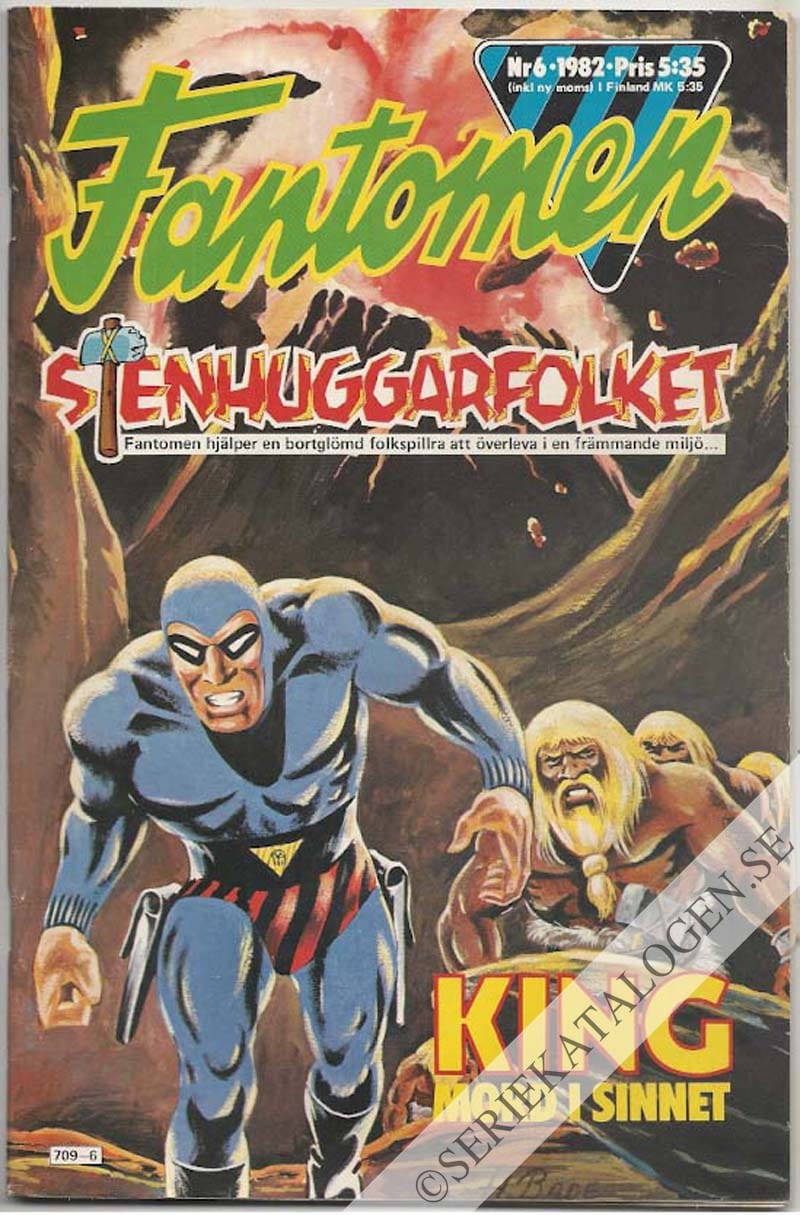Framsida på Fantomen #6 (1982)