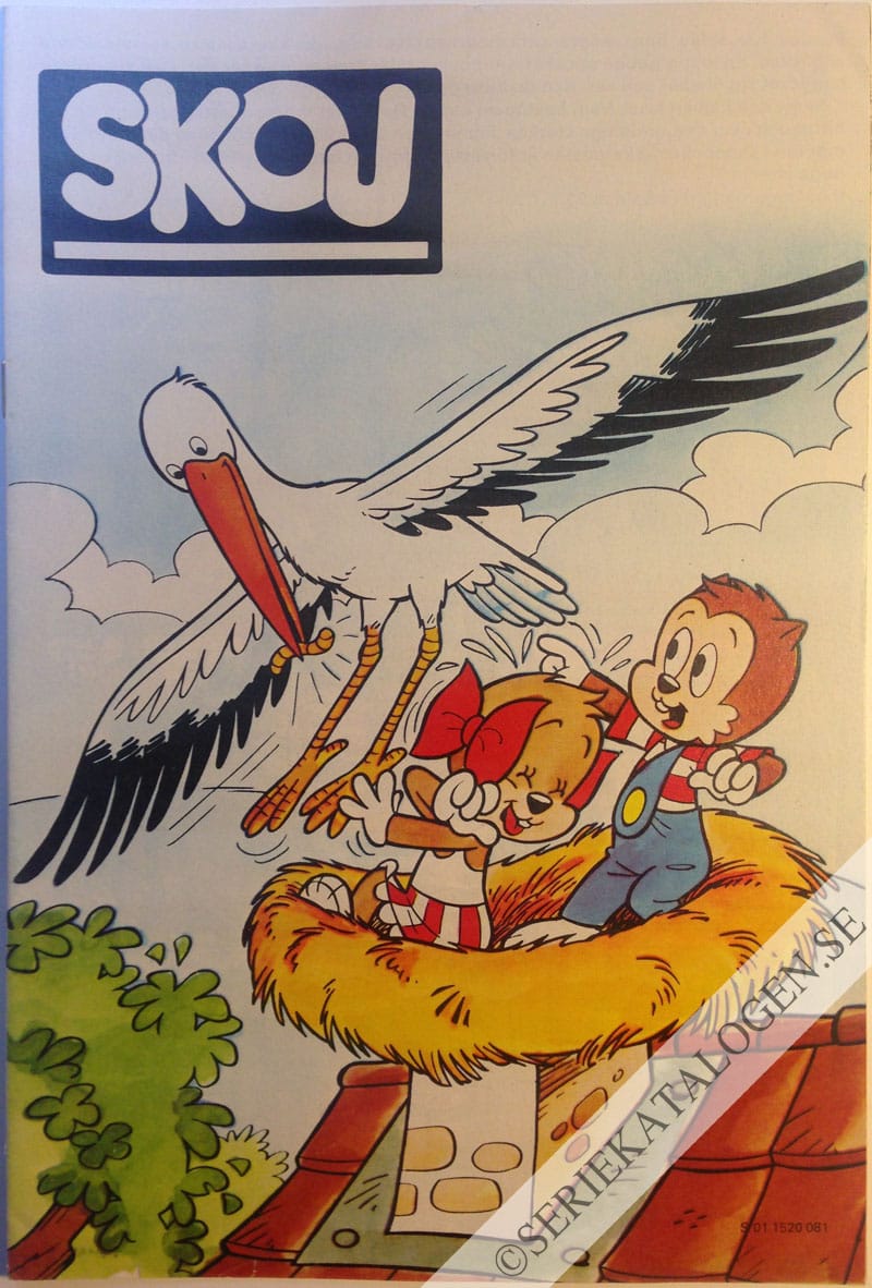 Framsida på Skoj #S 01 1520 081 (1981)