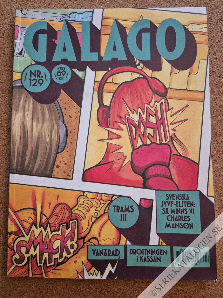 Framsida på Galago #4 (2017)
