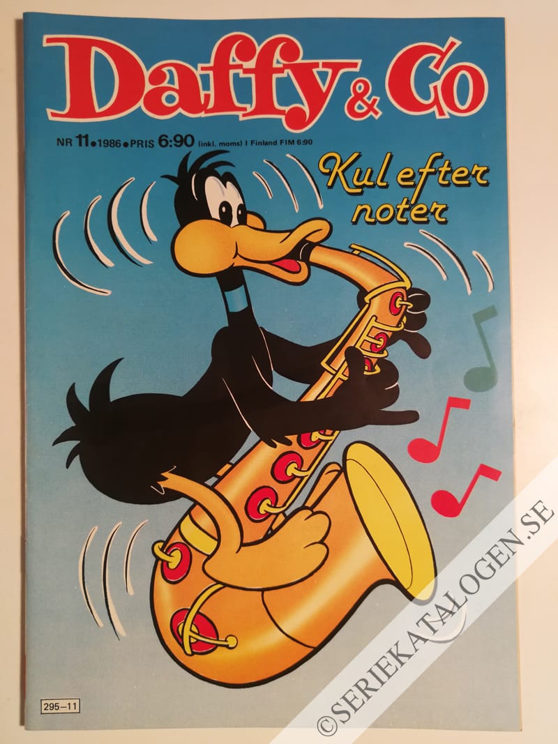 Framsida på Daffy & co #11 (1986)