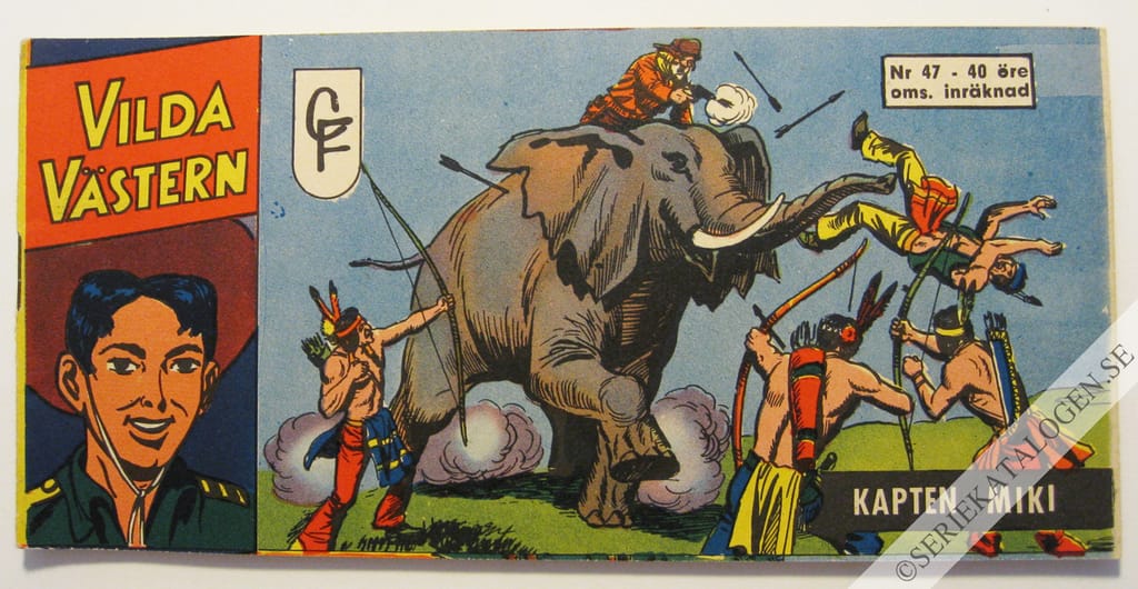 Framsida på Vilda Västern #47 (1963)