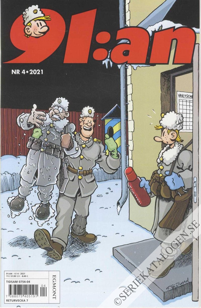 Framsida på 91:an #4 (2021)